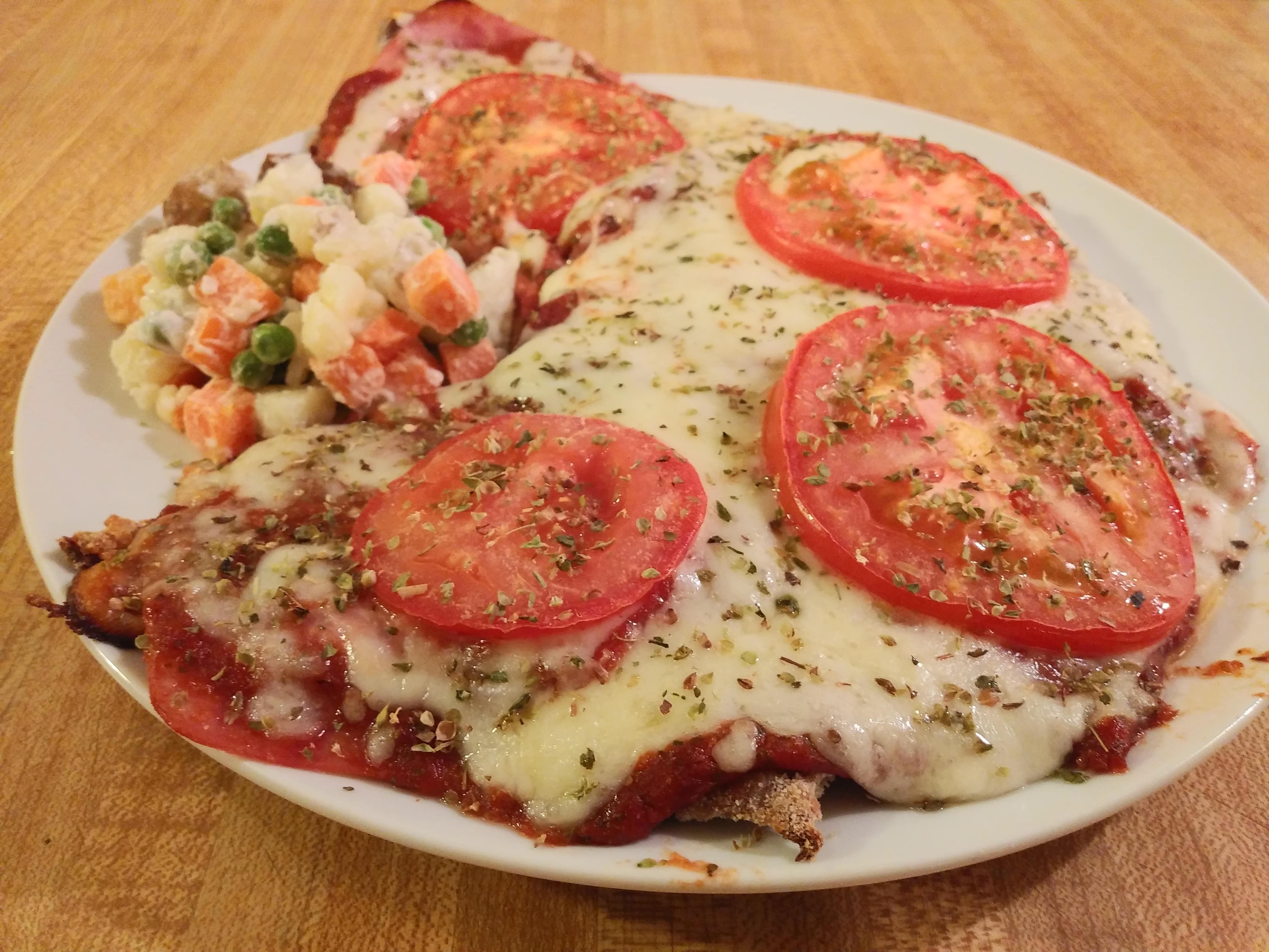 Baked Veal Parmesan Recipe (Argentine Milanesa a la Napolitana