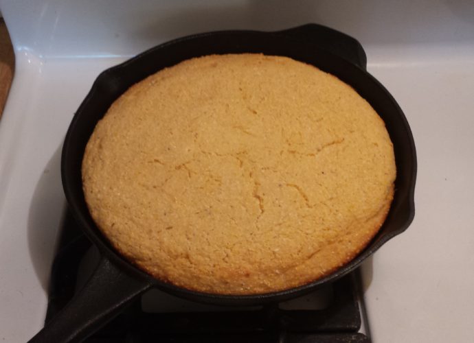 Skillet Cornbread is a traditional Southern Recipe