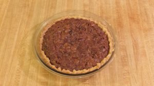 The best pecan pie without corn syrup recipe is not too sweet.