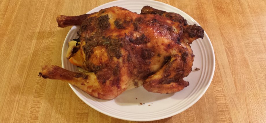 whole roasted chicken recipe with crispy skin