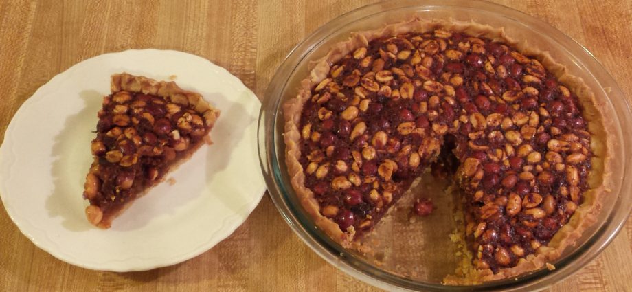 Virginia peanut pie is a traditional Southern pie.