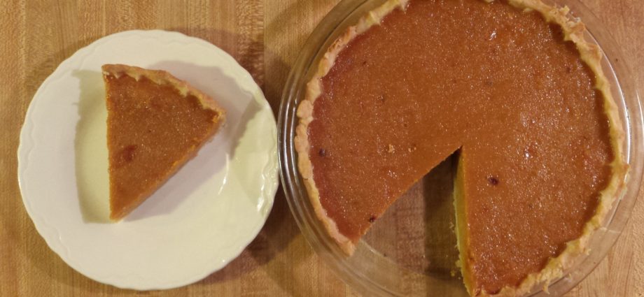 Butternut Squash Pie