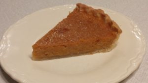 Butternut squash makes the perfect pumpkin pie.
