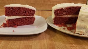 Learn how to make red velvet cake with cream cheese frosting