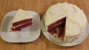 Red velvet cake is a Southern and Soul Food classic