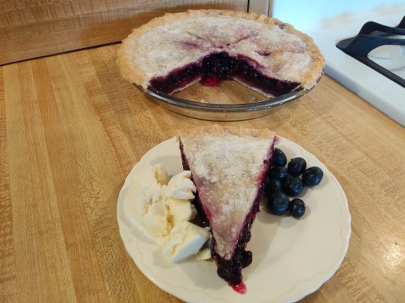 Easy Blueberry Pie