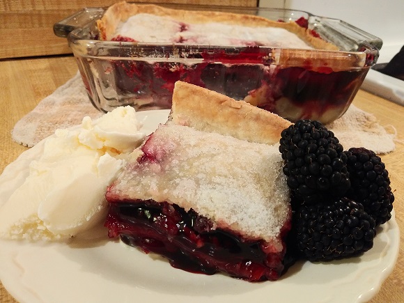 Southern Blackberry Cobbler