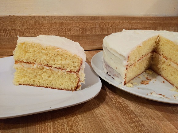 Vanilla Cake with Buttermilk