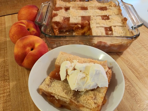 Old Fashioned Southern Peach Cobbler