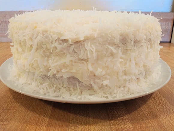 Easy Coconut Cake with Cake Mix Recipe