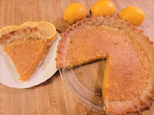 Best Lemon Chess Pie