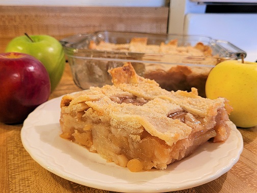 Southern Apple Cobbler with Pie Crust