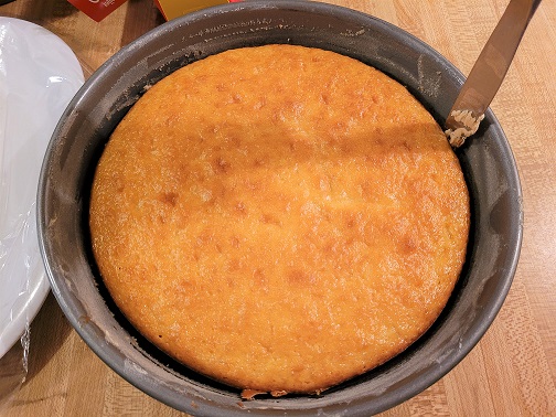 Drag Knife Around the Edge of the Pan