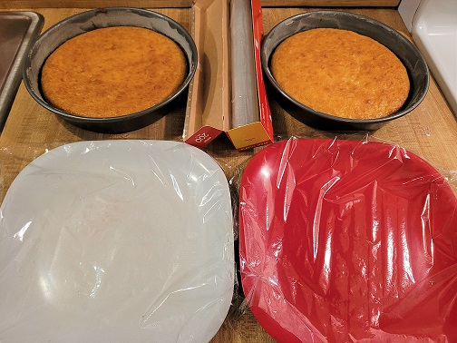 Put Plastic Wrap on a Plate