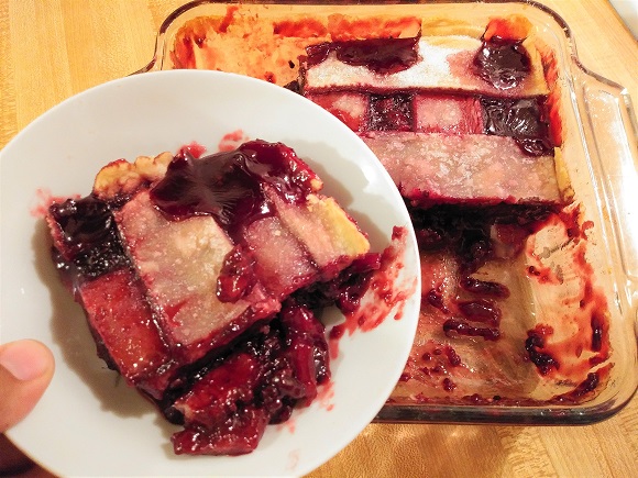 Southern Blackberry Cobbler with Dumplings