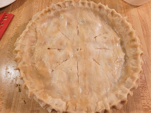 Cut Slits Into Crust
