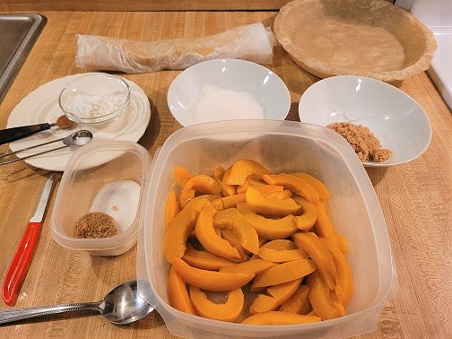 Frozen Peach Pie Filling Ingredients