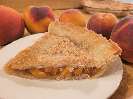 How to Make Peach Pie with Frozen Peaches