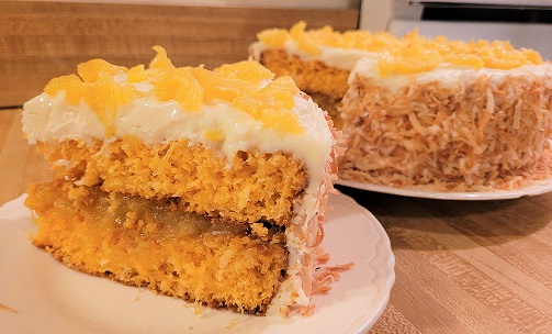 Pineapple Coconut Cake with Cake Mix