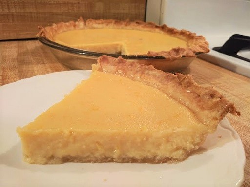 Lemon Custard Pie Recipe