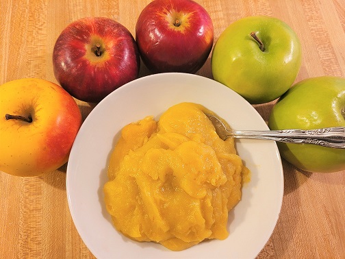 Unsweetened Applesauce Recipe in the Microwave For One