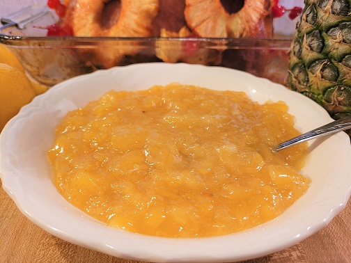 Pineapple Sauce for Ham without Mustard