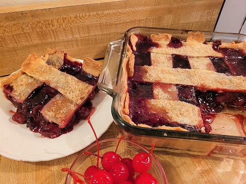 Cherry Cobbler with Pie Crust Recipe