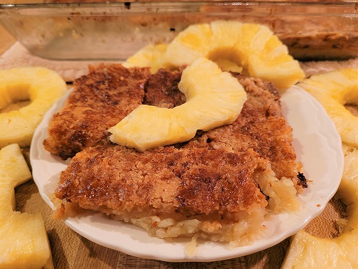 Crushed Pineapple Dump Cake