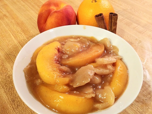 Easy Peach Dumplings