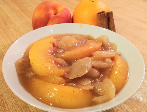 Peach Dumplings on the Stovetop