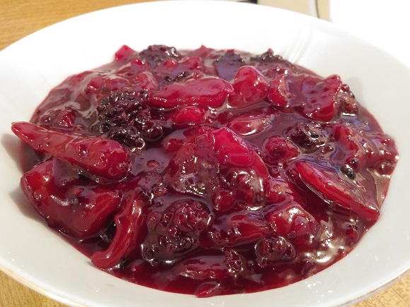 Blackberry Dumplings with Pie Crust