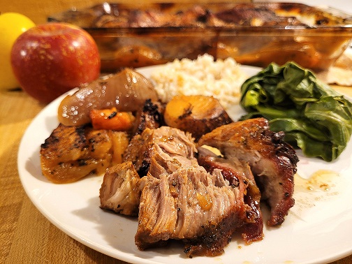 Apple Braised Pork Roast Recipe