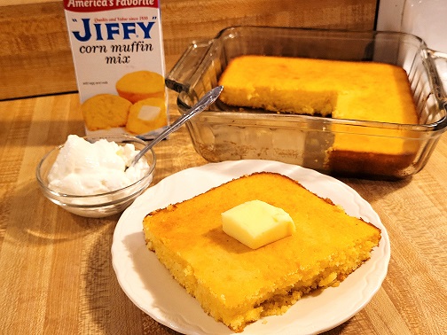 How to Make Jiffy Cornbread with Sour Cream