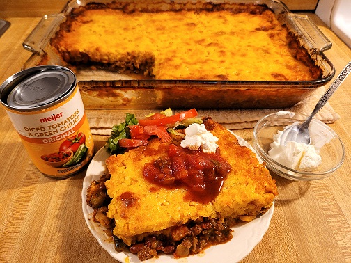 Jiffy Taco Cornbread Casserole
