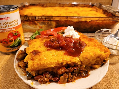 Taco Cornbread Casserole