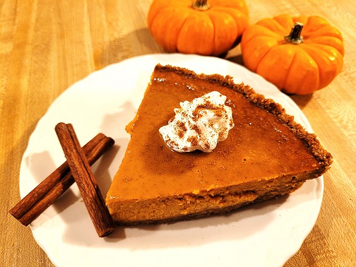 Easy Pumpkin Pie with Graham Cracker Crust